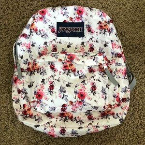 Flowery Jansport backpack